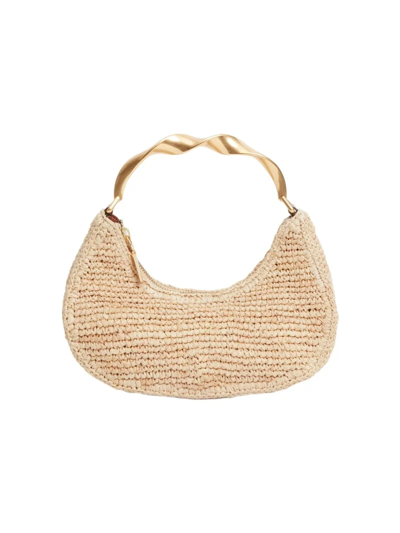 Nixi Raffia Twist Handle Bag Nixi Raffia Twist Handle Bag