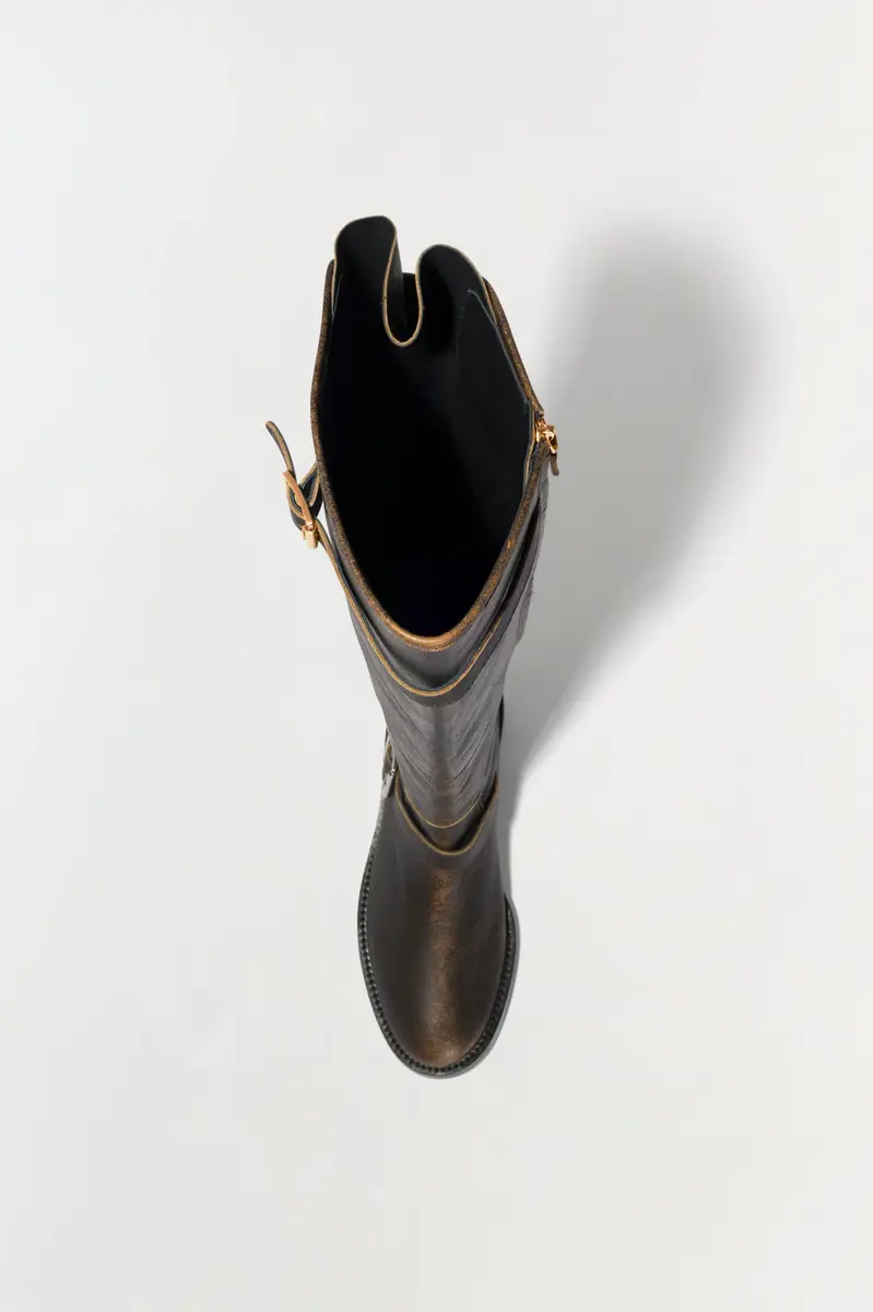 Simkhai Noah Leather Over The Knee Boot | Thumbnail 4 Simkhai Noah Leather Over The Knee Boot | Thumbnail 4