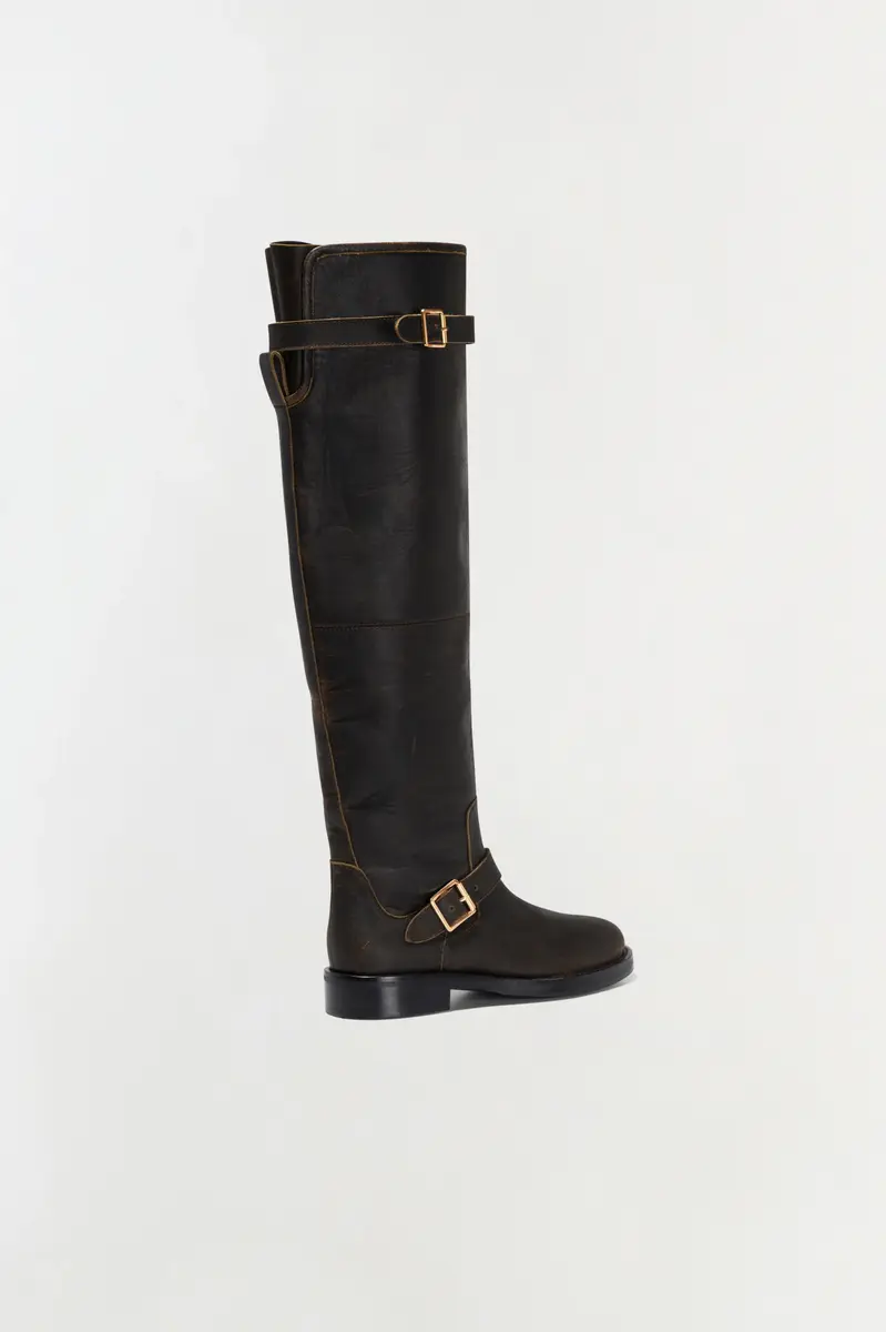 Simkhai Noah Leather Over The Knee Boot | Thumbnail 6 Simkhai Noah Leather Over The Knee Boot | Thumbnail 6