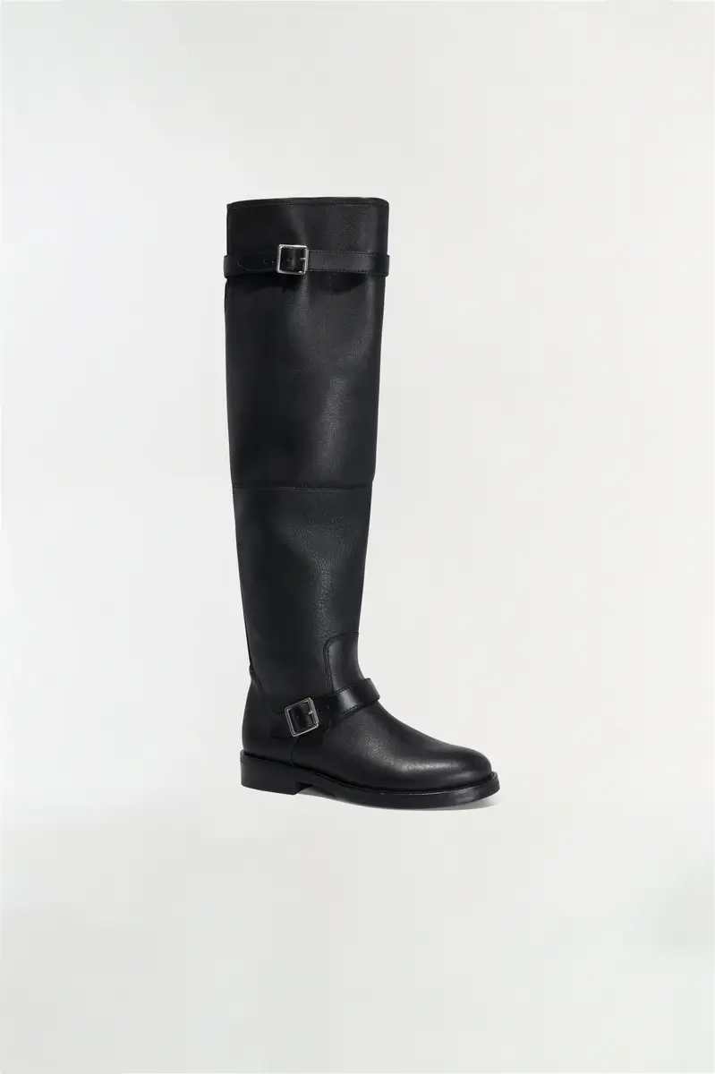 Simkhai Noah Leather Over The Knee Boot | Thumbnail 3 Simkhai Noah Leather Over The Knee Boot | Thumbnail 3