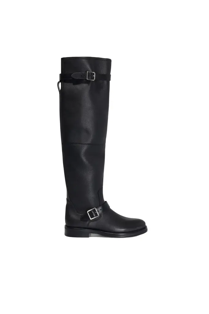 Simkhai Noah Leather Over The Knee Boot