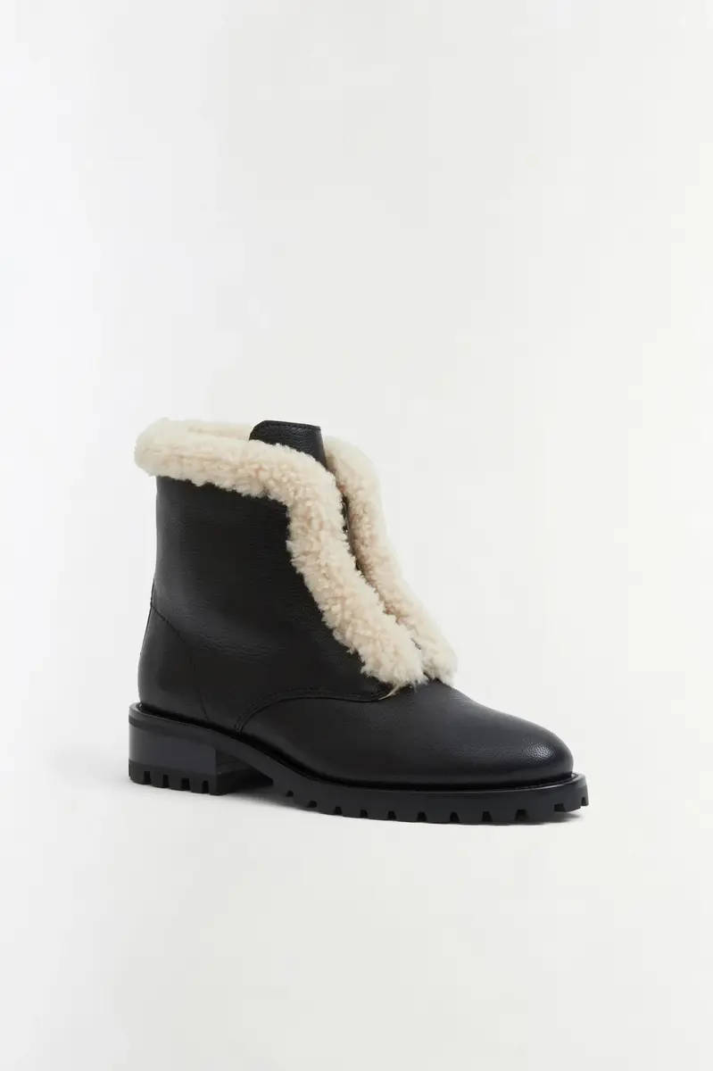 Simkhai Noah Shearling Lug Sole Zip Boot | Thumbnail 2