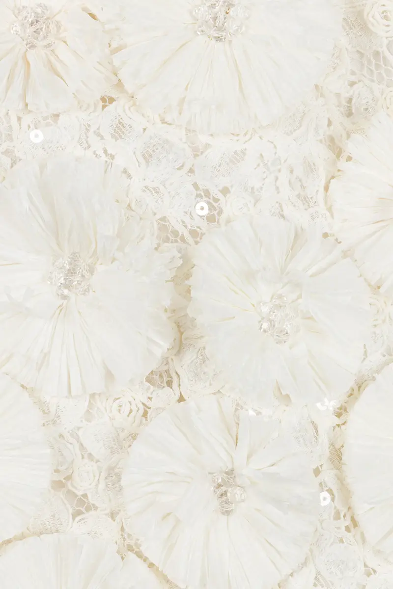 Simkhai Nolia Floral Raffia Mini Skirt | Thumbnail 6 Simkhai Nolia Floral Raffia Mini Skirt | Thumbnail 6