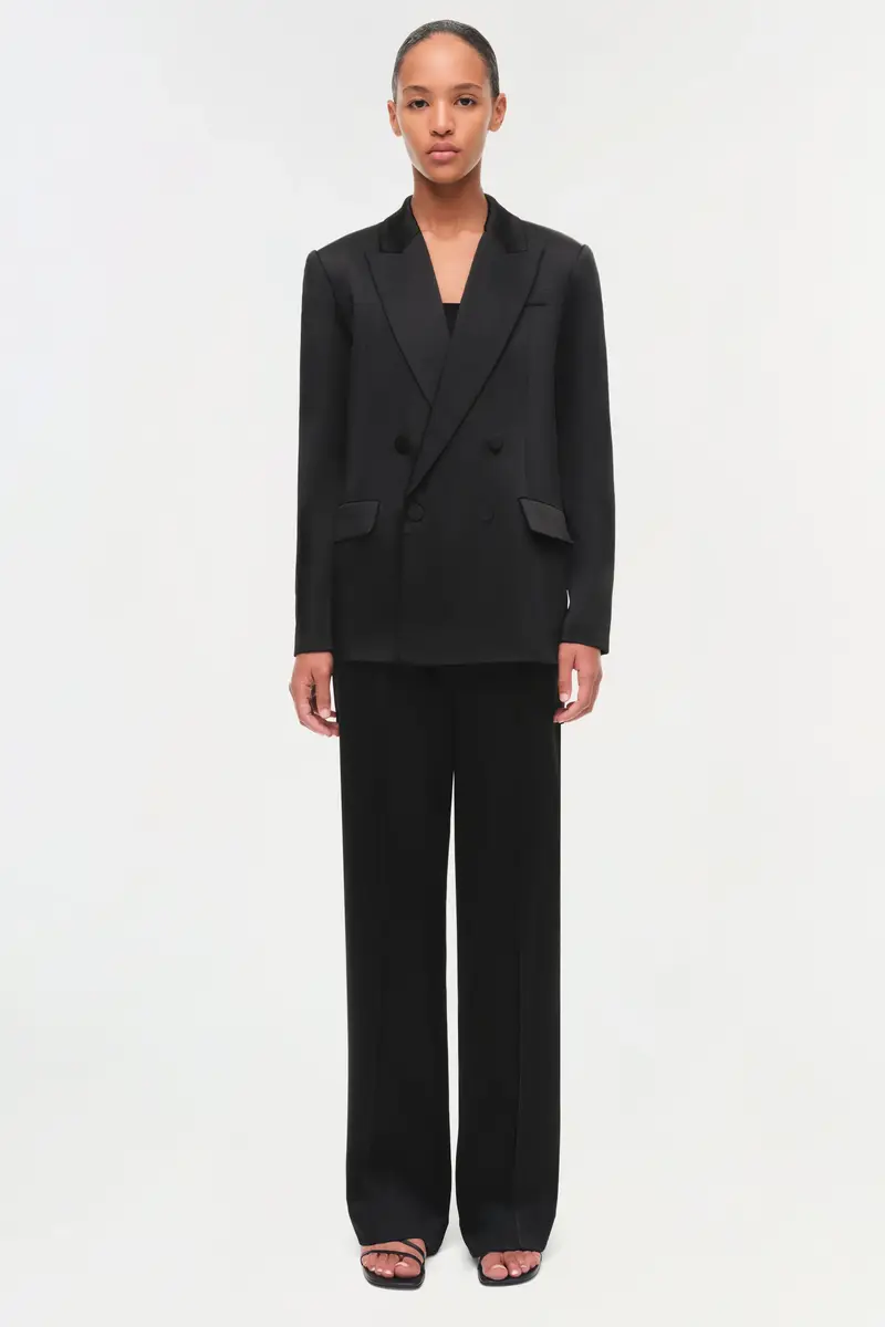 Simkhai Norah Satin Blazer | Thumbnail 10 Simkhai Norah Satin Blazer | Thumbnail 10