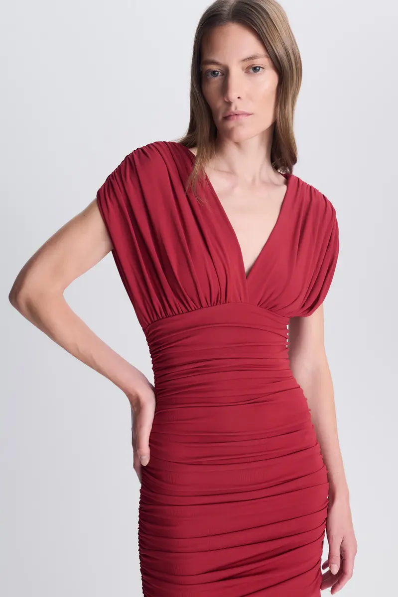 Simkhai Norvelle Draped Jersey Gown | Thumbnail 3 Simkhai Norvelle Draped Jersey Gown | Thumbnail 3