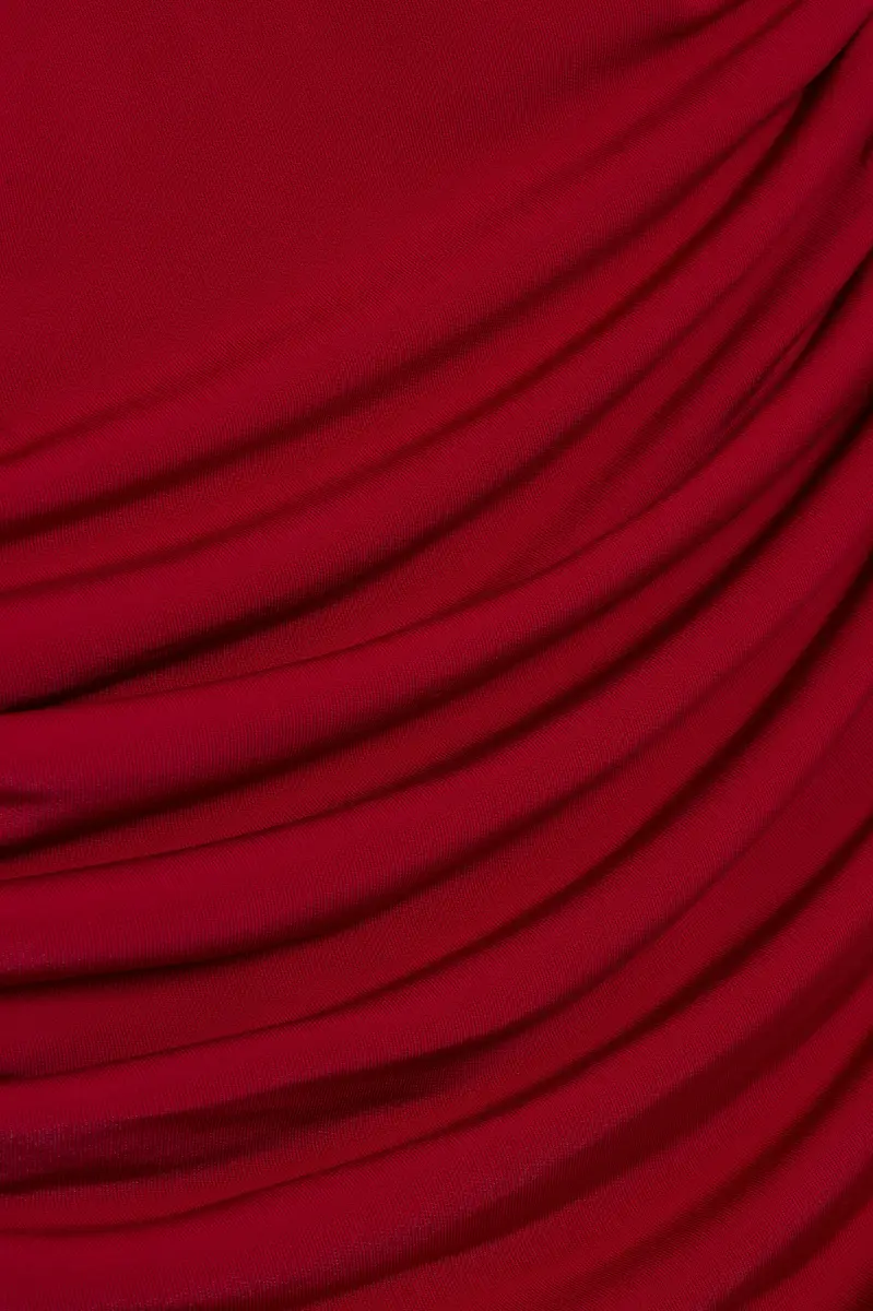 Simkhai Norvelle Draped Jersey Gown | Thumbnail 6 Simkhai Norvelle Draped Jersey Gown | Thumbnail 6