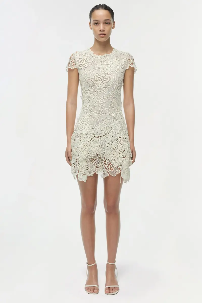 Simkhai Novelle Lace Mini Dress | Thumbnail 7 Simkhai Novelle Lace Mini Dress | Thumbnail 7