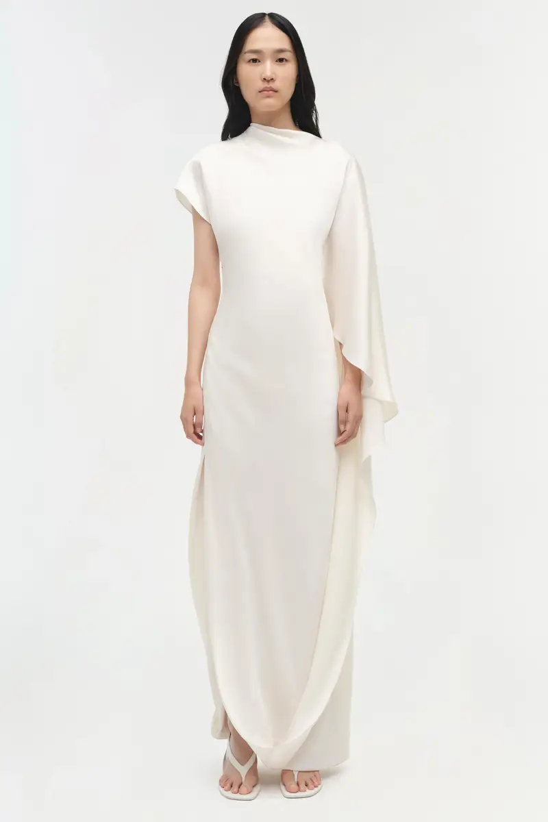 Simkhai Ora Satin Gown | Thumbnail 7 Simkhai Ora Satin Gown | Thumbnail 7