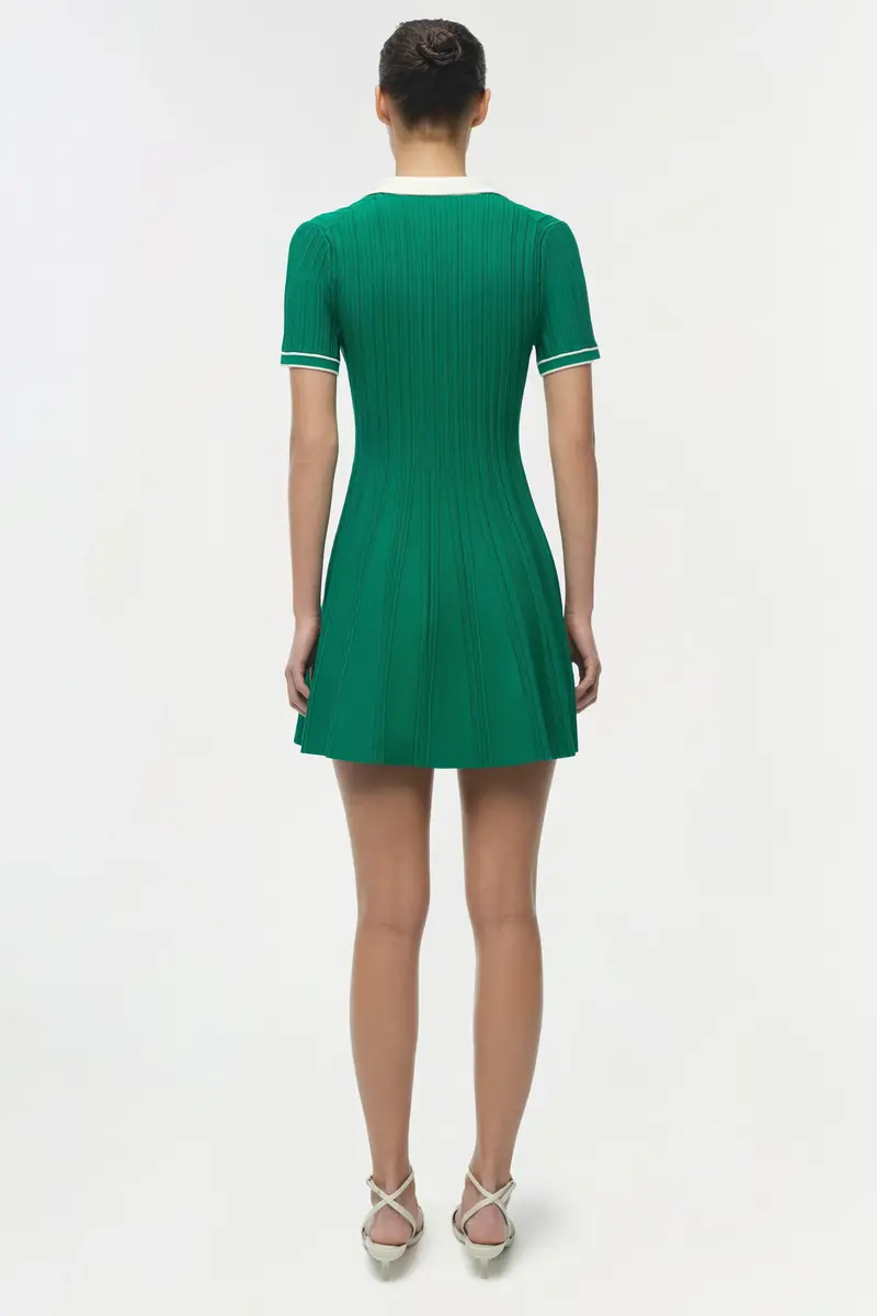 Simkhai Page Knit Polo Mini Dress | Thumbnail 5 Simkhai Page Knit Polo Mini Dress | Thumbnail 5