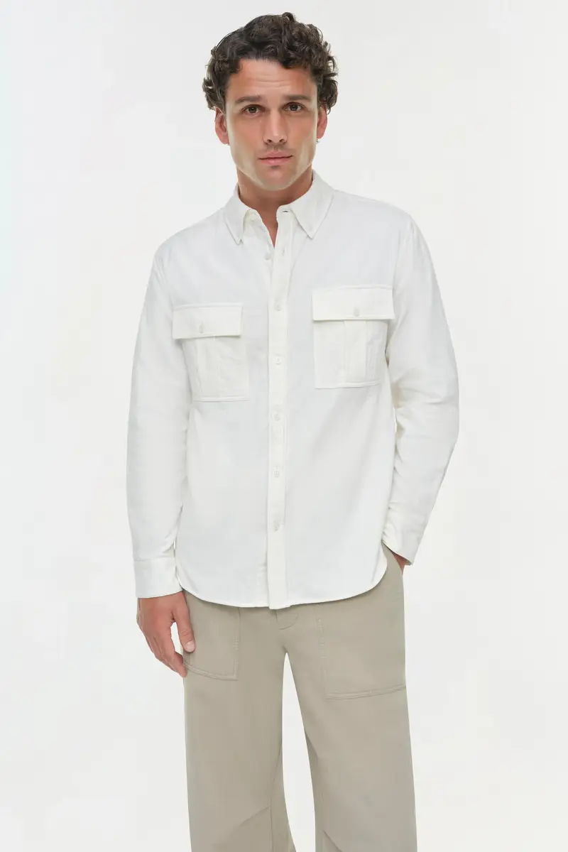 Simkhai Parkes Double Gauze Shirt | Thumbnail 3