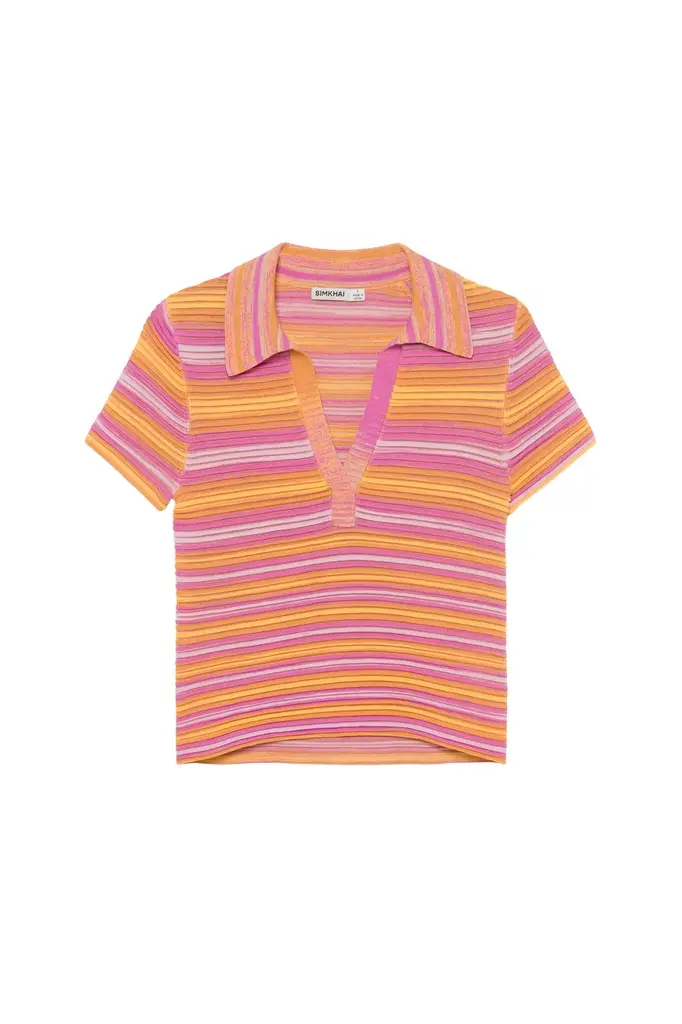 Simkhai Paxton Knit Polo
