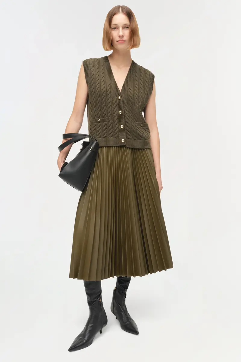 Simkhai Perrie Cashmere Vest | Thumbnail 2 Simkhai Perrie Cashmere Vest | Thumbnail 2