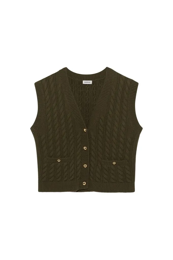 Simkhai Perrie Cashmere Vest
