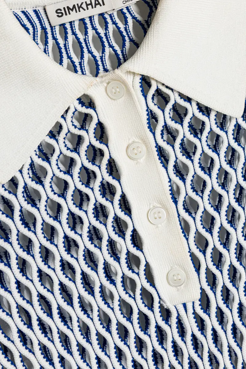 Simkhai Petra Knit Polo | Thumbnail 7