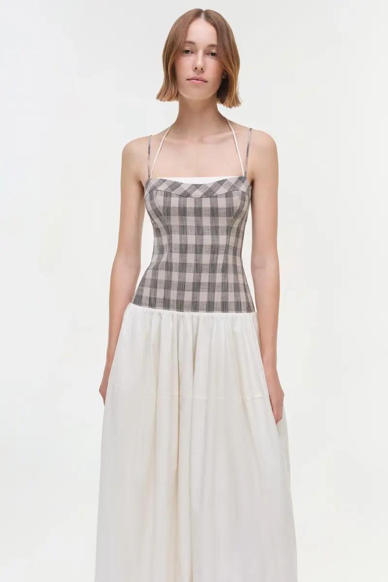 Simkhai Pfeiffer Midi Dress | Thumbnail 3 Simkhai Pfeiffer Midi Dress | Thumbnail 3