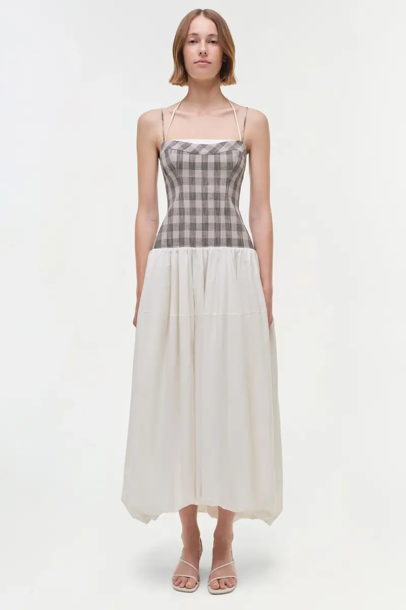 Simkhai Pfeiffer Midi Dress | Thumbnail 6 Simkhai Pfeiffer Midi Dress | Thumbnail 6