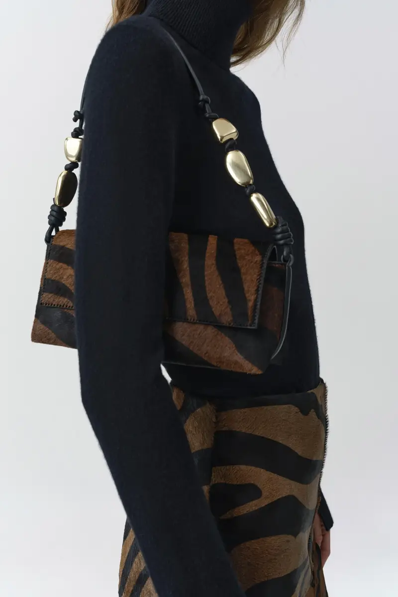 Simkhai Piedra Calf Hair Shoulder Bag | Thumbnail 2 Simkhai Piedra Calf Hair Shoulder Bag | Thumbnail 2