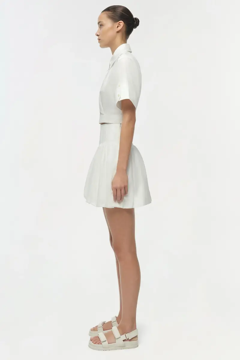 Simkhai Pippa Bubble Mini Skirt | Thumbnail 4 Simkhai Pippa Bubble Mini Skirt | Thumbnail 4