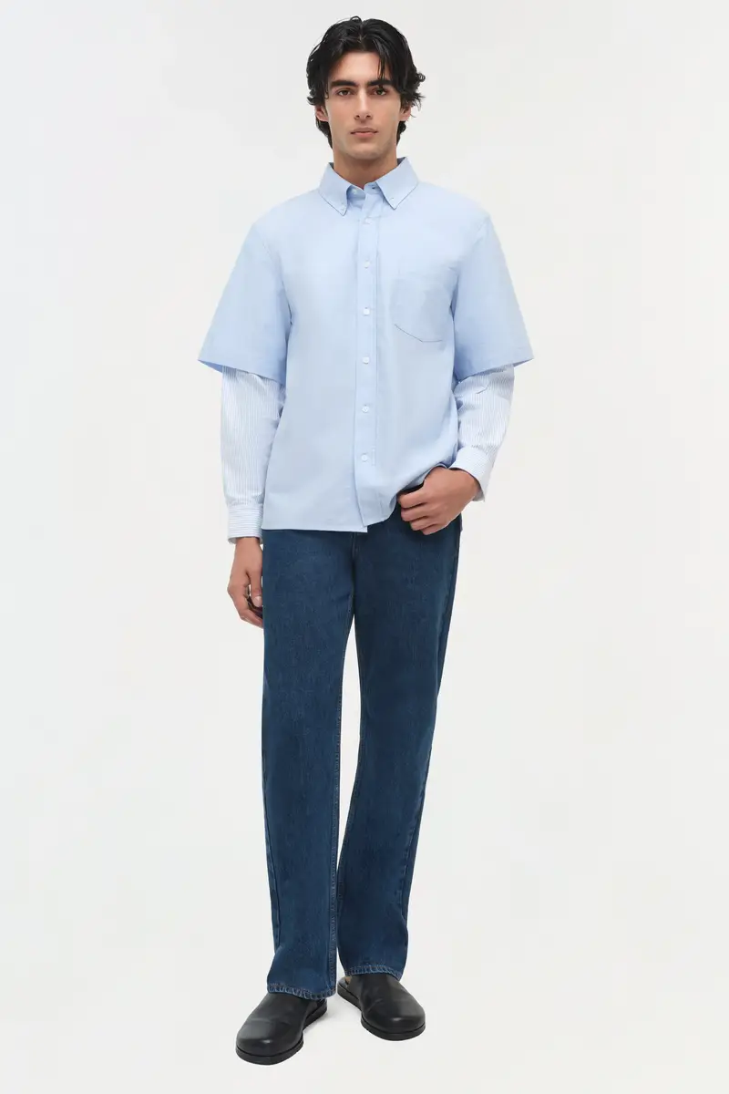 Simkhai Quade Double Sleeve Shirt | Thumbnail 2 Simkhai Quade Double Sleeve Shirt | Thumbnail 2