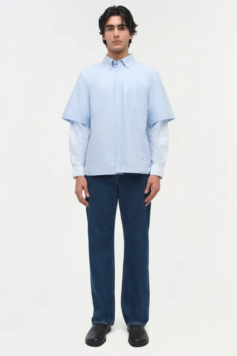Simkhai Quade Double Sleeve Shirt | Thumbnail 6 Simkhai Quade Double Sleeve Shirt | Thumbnail 6