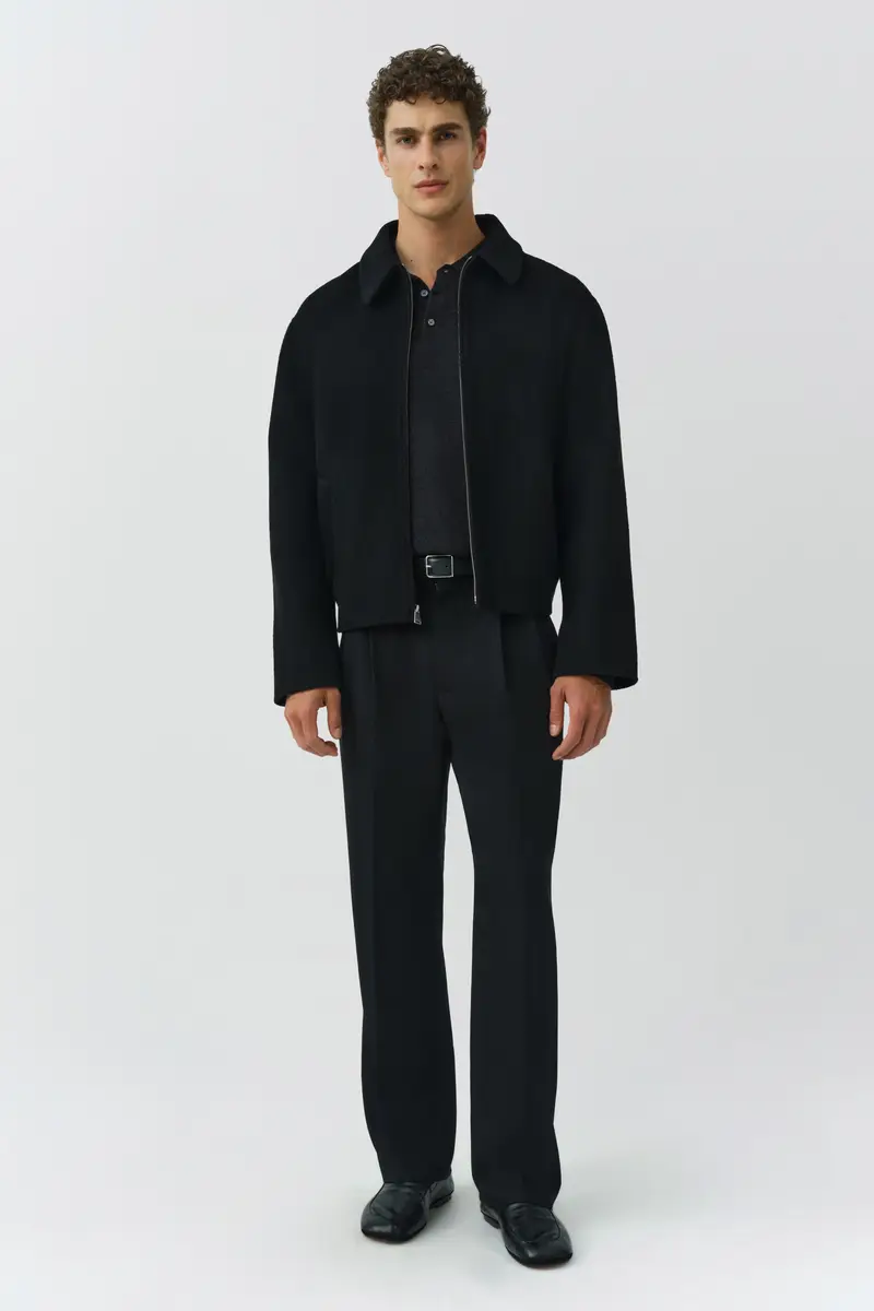 Simkhai Quinn Zip Front Wool Jacket | Thumbnail 2