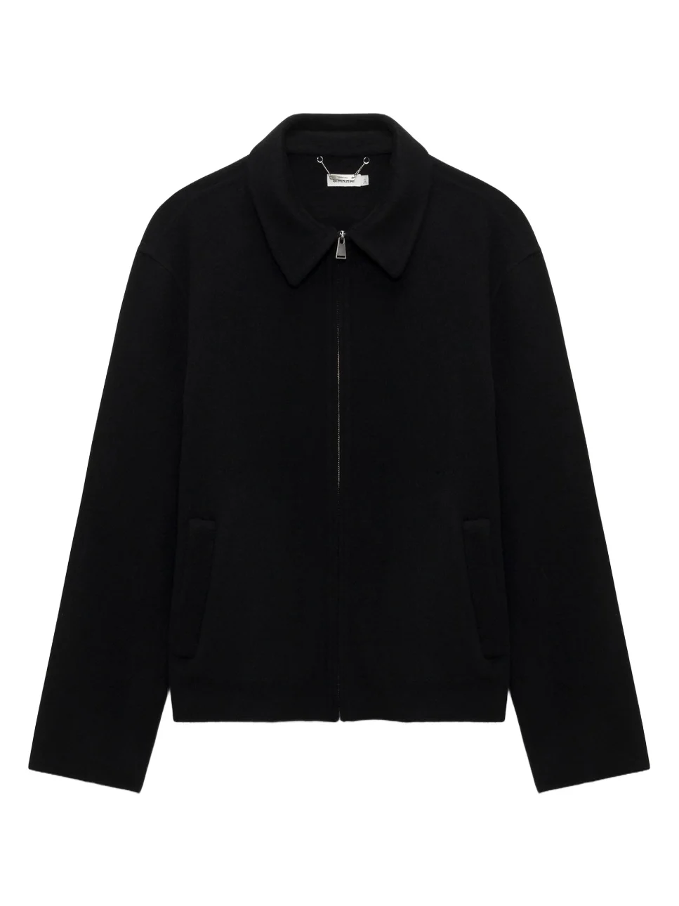 Quinn Zip Front Wool Jacket Quinn Zip Front Wool Jacket