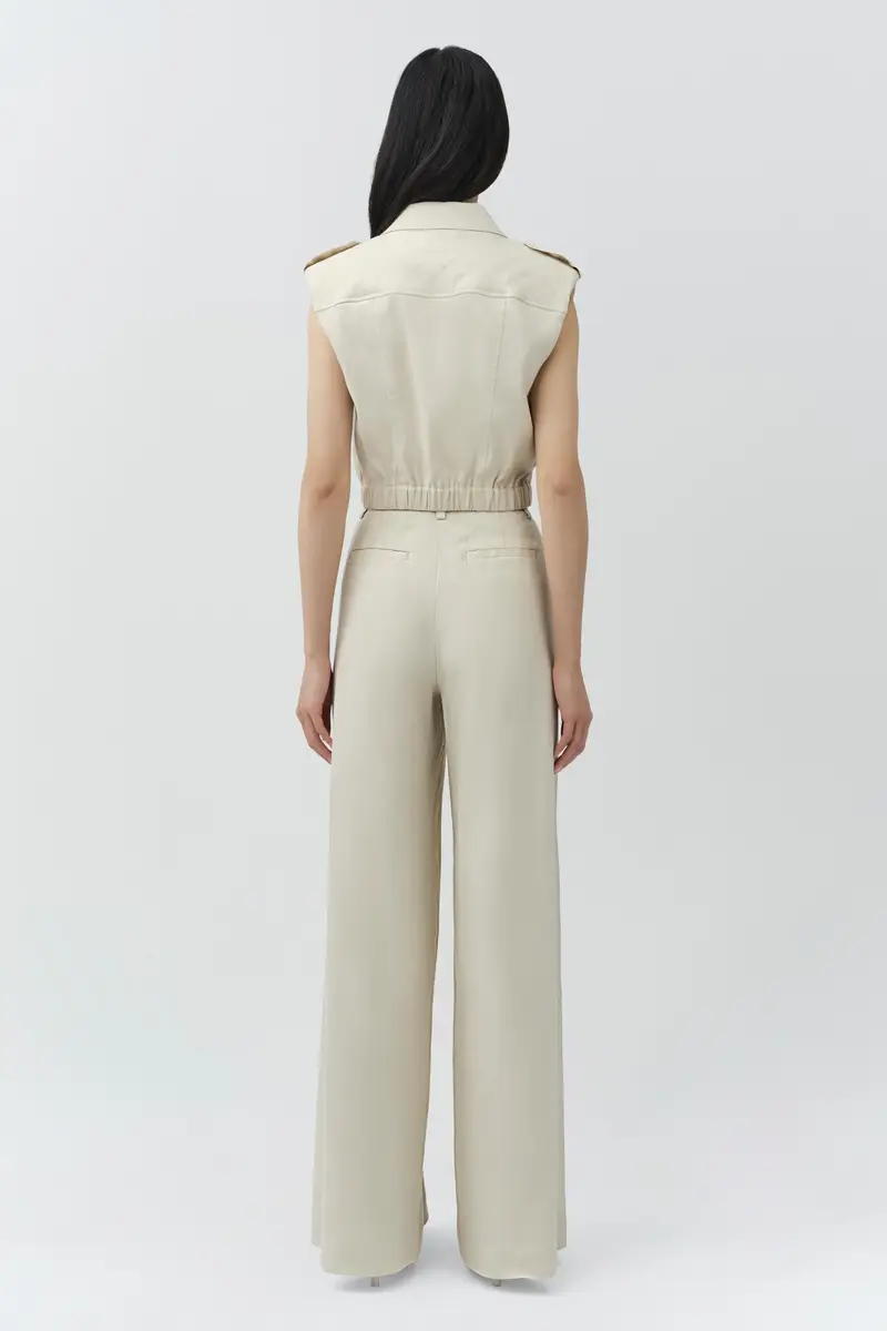 Simkhai Ramsey Linen Wide Leg Pant | Thumbnail 5 Simkhai Ramsey Linen Wide Leg Pant | Thumbnail 5