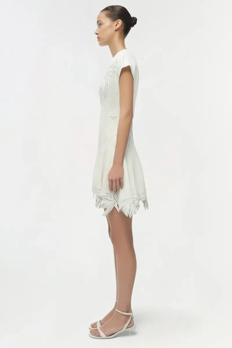 Simkhai Raquel Embroidered Mini Dress | Thumbnail 4 Simkhai Raquel Embroidered Mini Dress | Thumbnail 4