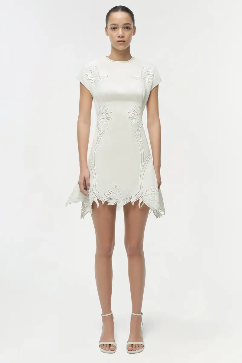 Simkhai Raquel Embroidered Mini Dress | Thumbnail 6 Simkhai Raquel Embroidered Mini Dress | Thumbnail 6