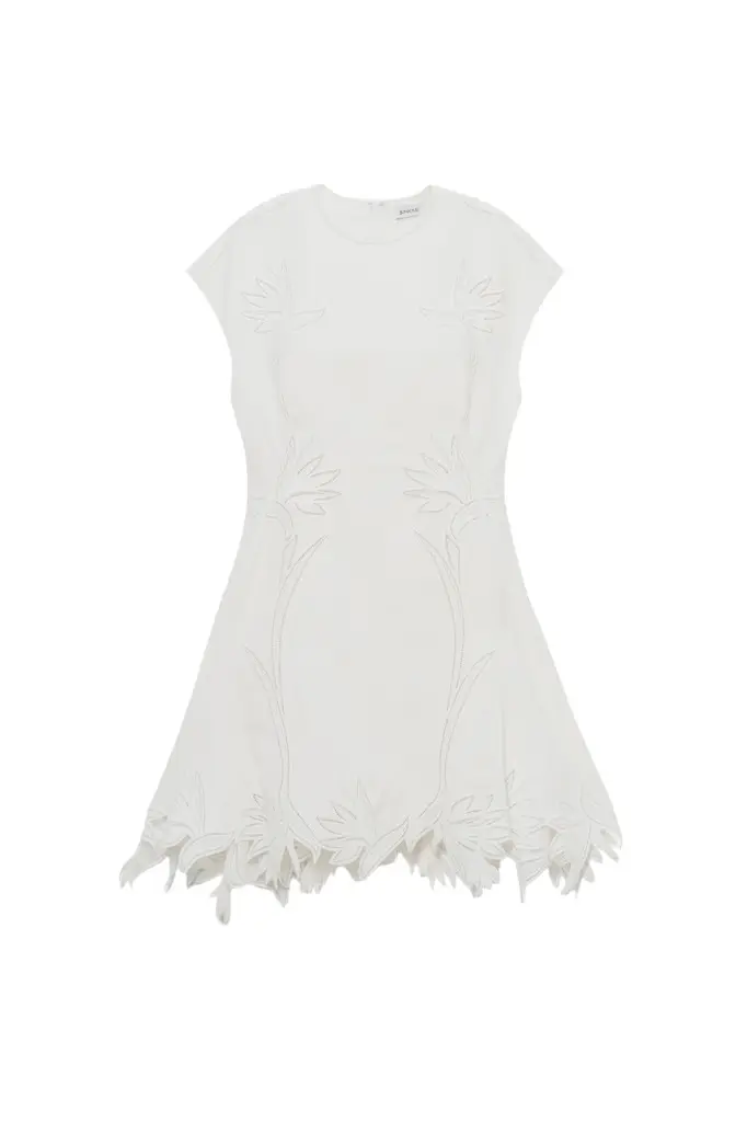 Simkhai Raquel Embroidered Mini Dress