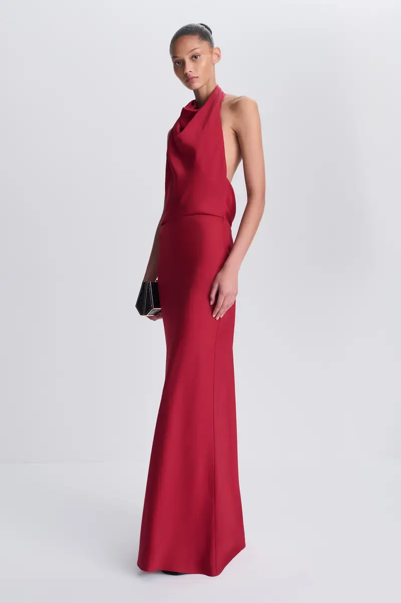 Simkhai Reannon Draped Gown | Thumbnail 4 Simkhai Reannon Draped Gown | Thumbnail 4