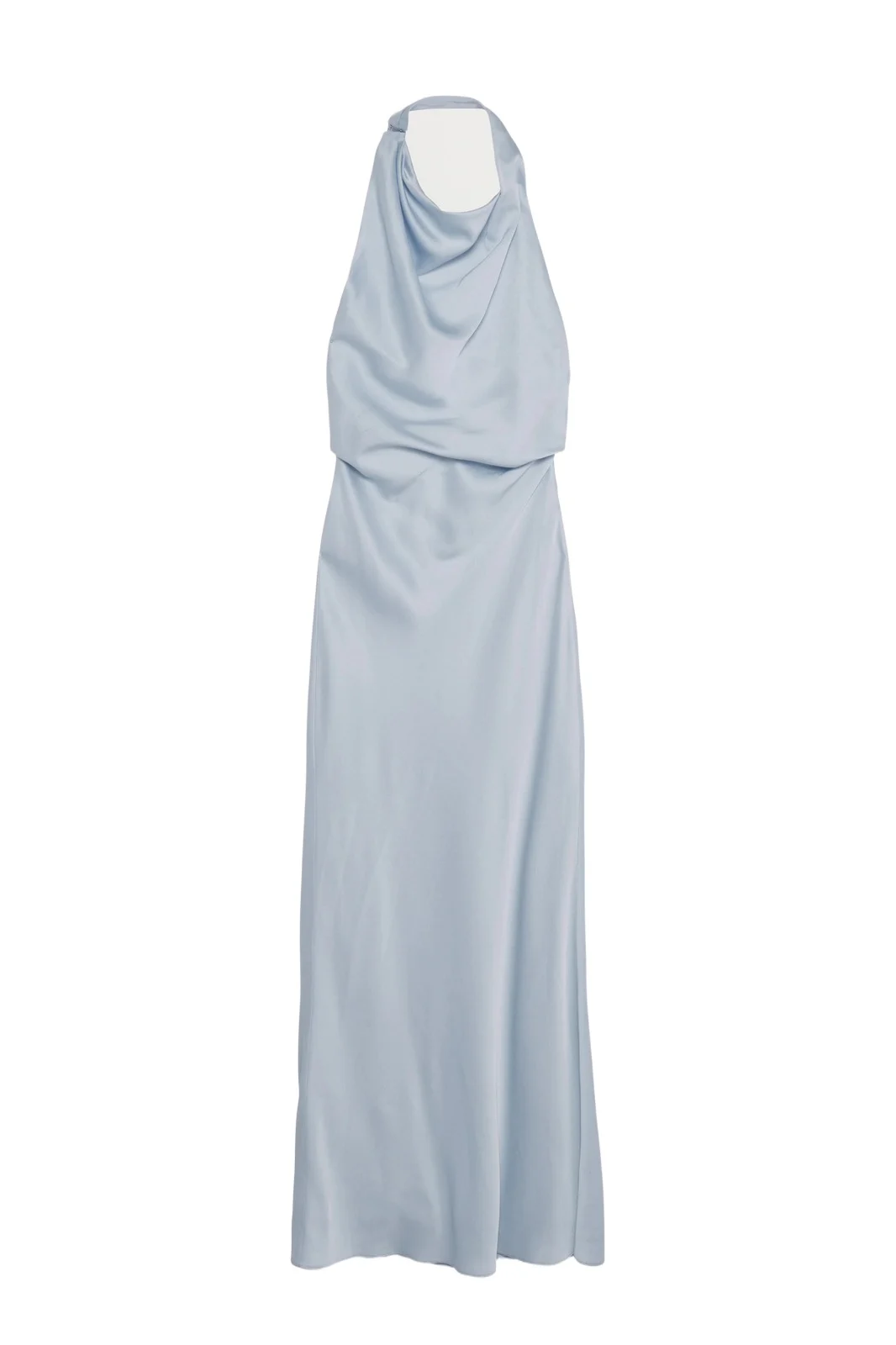 Reannon Draped Satin Gown Reannon Draped Satin Gown