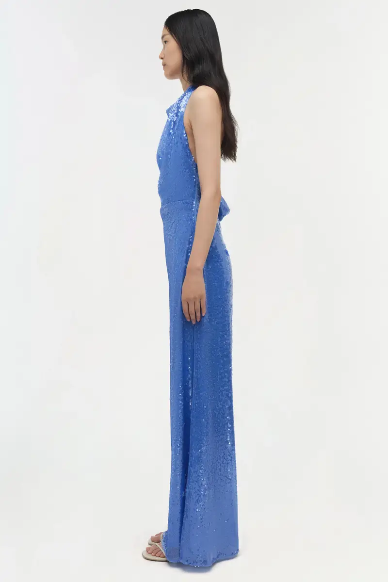 Simkhai Reannon Draped Sequin Gown | Thumbnail 5 Simkhai Reannon Draped Sequin Gown | Thumbnail 5