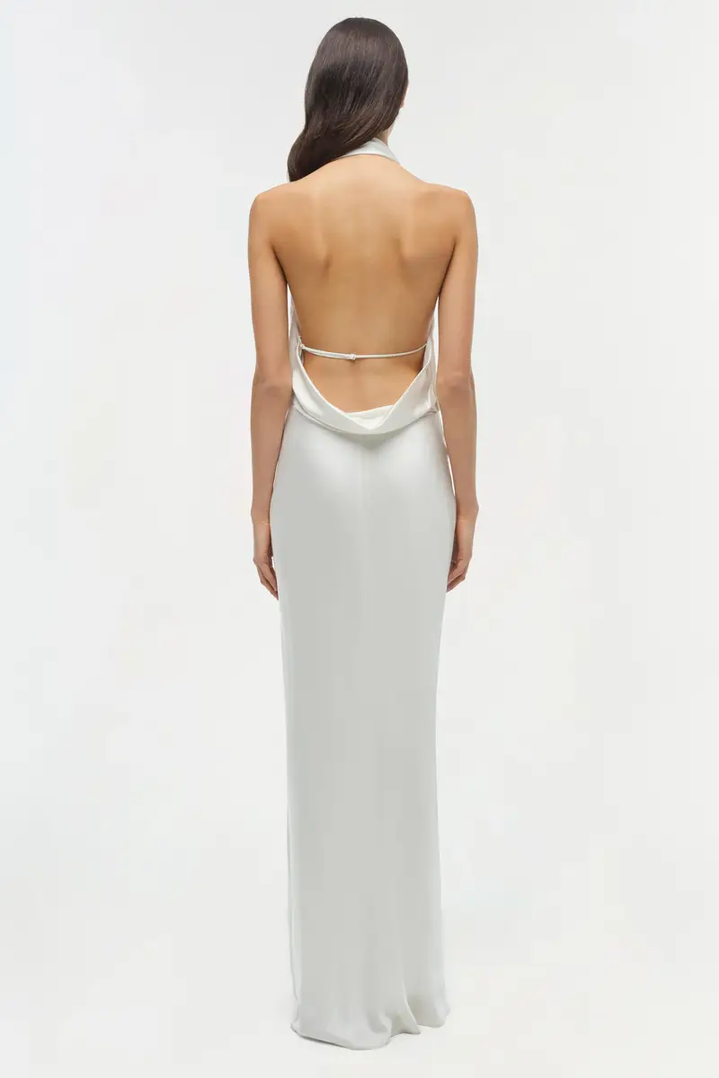Simkhai Reannon Satin Gown | Thumbnail 5 Simkhai Reannon Satin Gown | Thumbnail 5