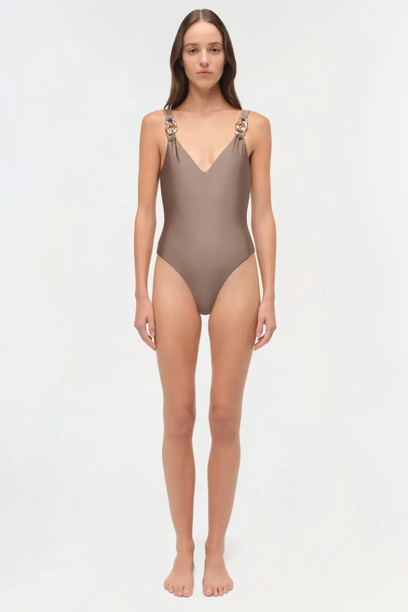 Simkhai Regan Satin One Piece | Thumbnail 6 Simkhai Regan Satin One Piece | Thumbnail 6