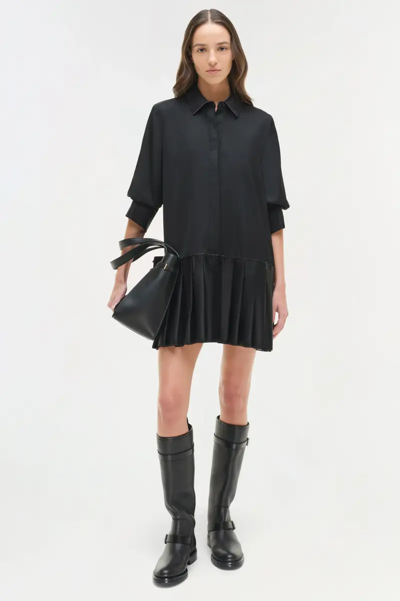 Simkhai Regina Mini Shirt Dress | Thumbnail 2 Simkhai Regina Mini Shirt Dress | Thumbnail 2