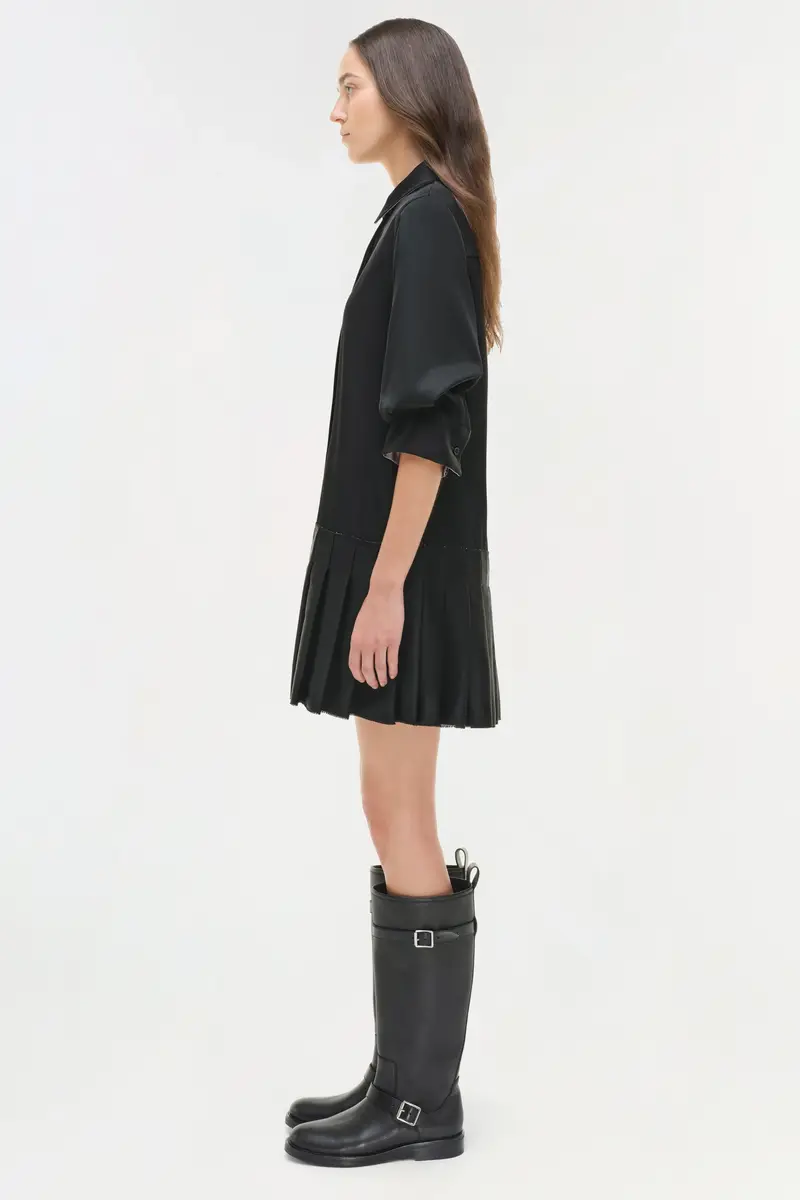 Simkhai Regina Mini Shirt Dress | Thumbnail 4 Simkhai Regina Mini Shirt Dress | Thumbnail 4