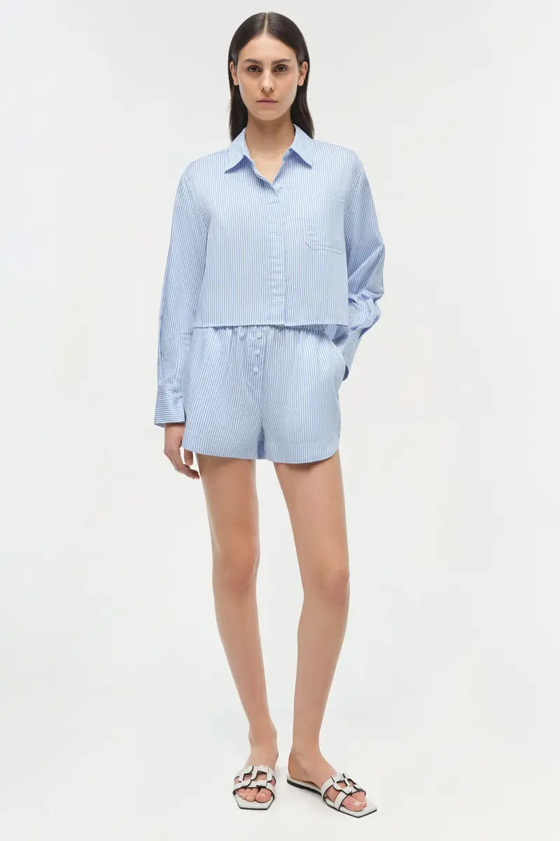 Simkhai Renata Cotton Shirt | Thumbnail 2 Simkhai Renata Cotton Shirt | Thumbnail 2
