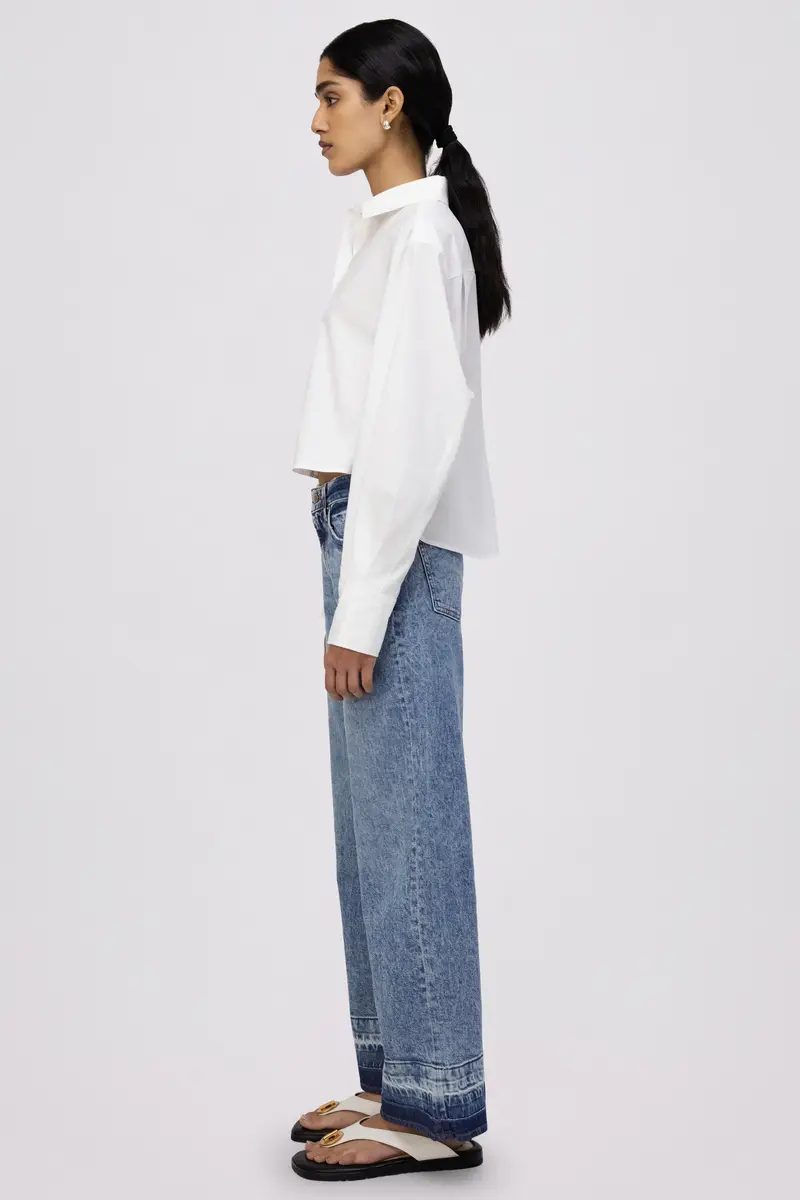 Simkhai Renata Cropped Shirt | Thumbnail 4 Simkhai Renata Cropped Shirt | Thumbnail 4