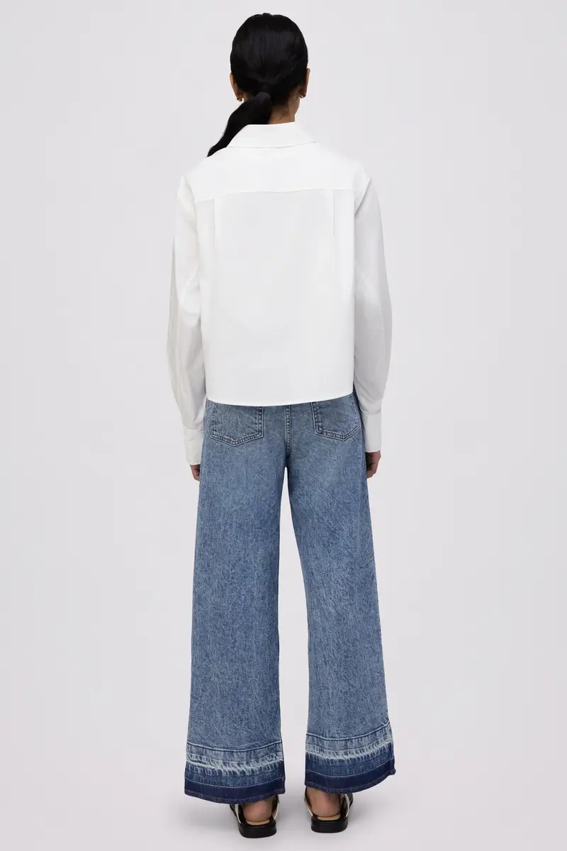 Simkhai Renata Cropped Shirt | Thumbnail 5 Simkhai Renata Cropped Shirt | Thumbnail 5