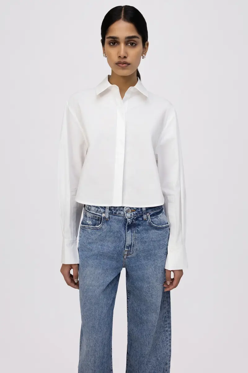 Simkhai Renata Cropped Shirt | Thumbnail 6 Simkhai Renata Cropped Shirt | Thumbnail 6