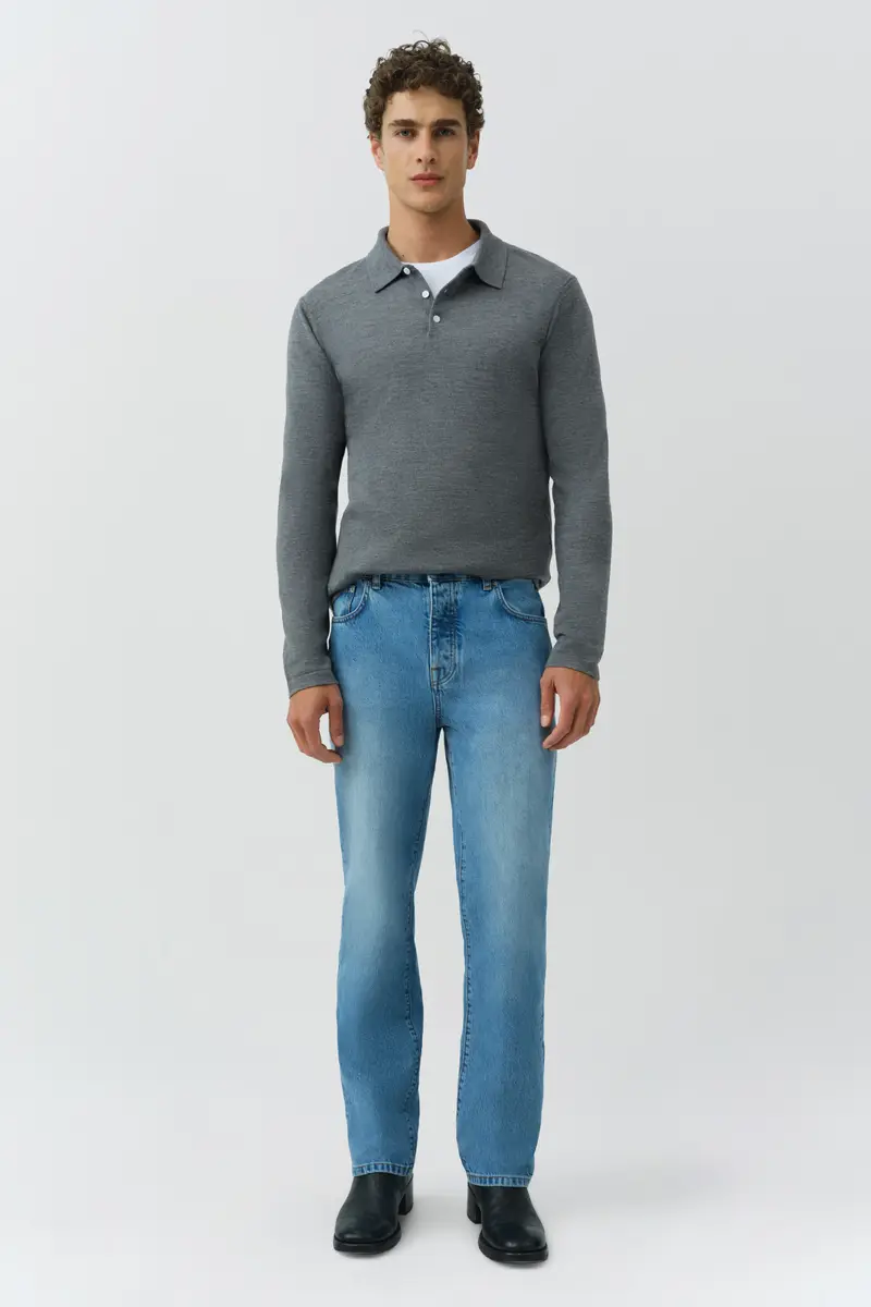 Simkhai Reynolds Knit Polo | Thumbnail 2 Simkhai Reynolds Knit Polo | Thumbnail 2