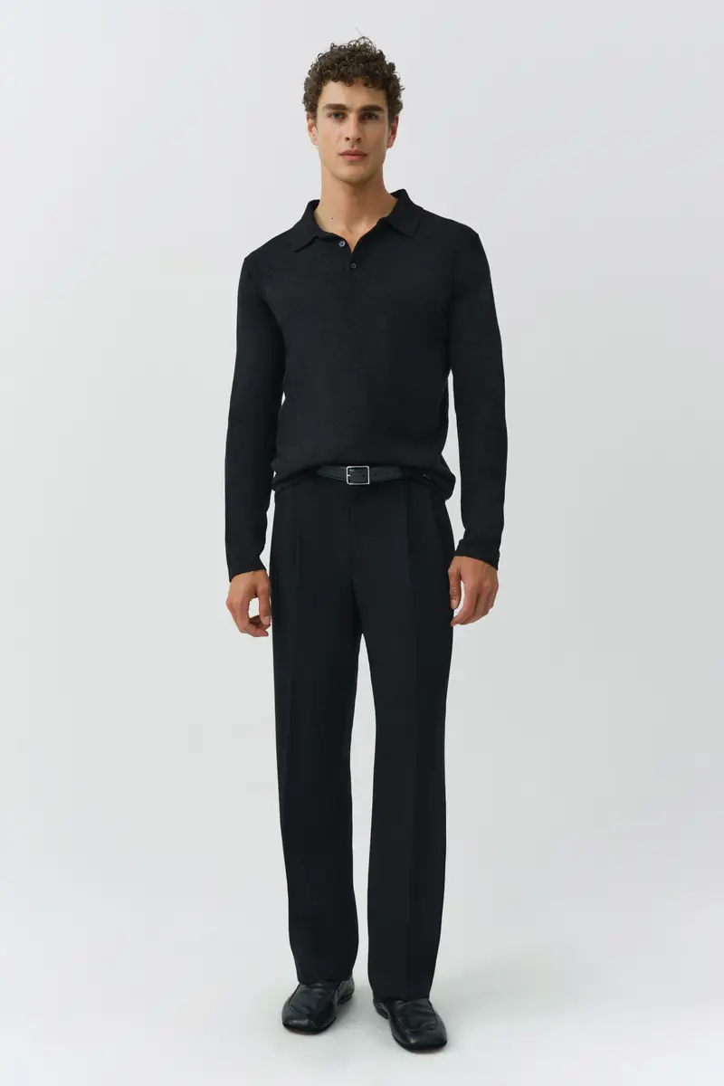Simkhai Reynolds Knit Polo | Thumbnail 2 Simkhai Reynolds Knit Polo | Thumbnail 2