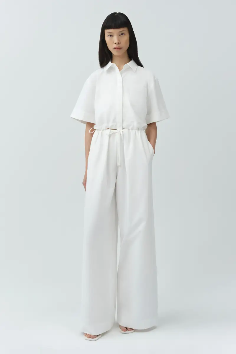 Simkhai Rhea Cotton Wide Leg Pant | Thumbnail 2 Simkhai Rhea Cotton Wide Leg Pant | Thumbnail 2