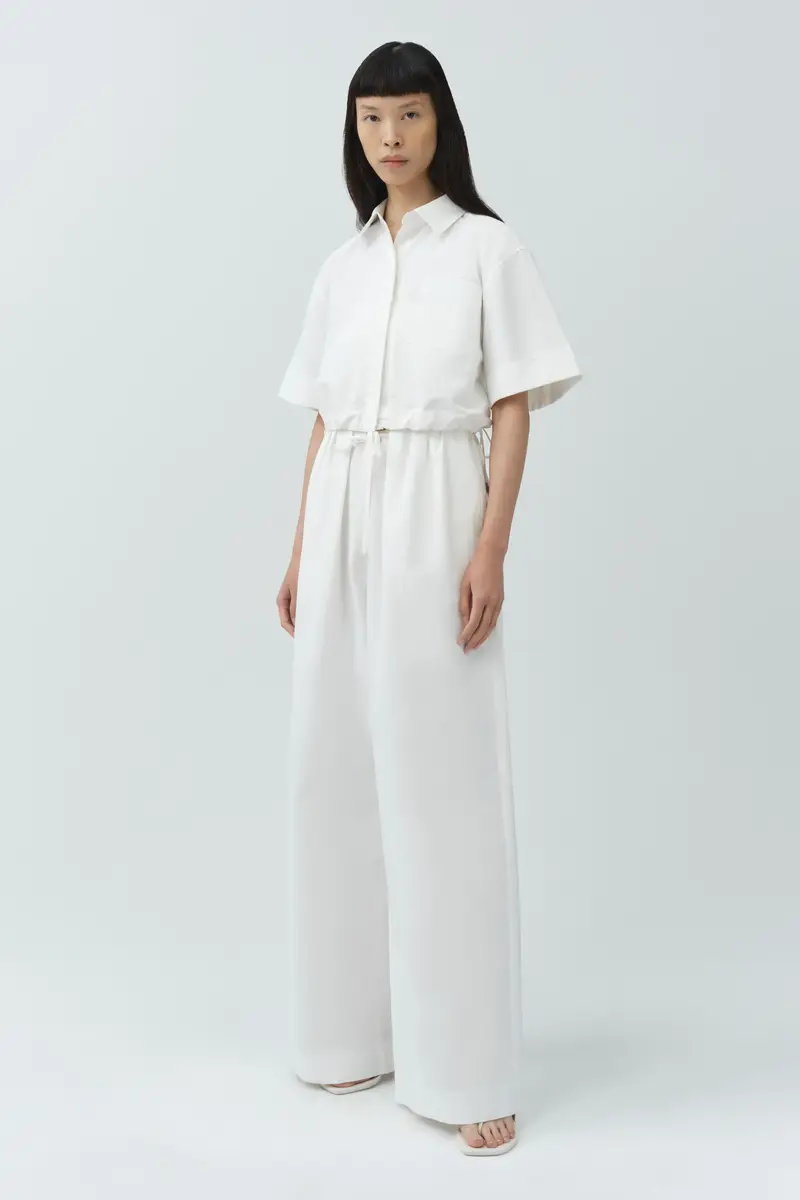 Simkhai Rhea Cotton Wide Leg Pant | Thumbnail 4 Simkhai Rhea Cotton Wide Leg Pant | Thumbnail 4