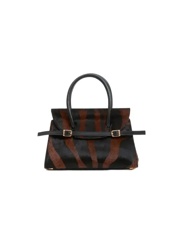 River Calf Hair Top Handle Bag River Calf Hair Top Handle Bag