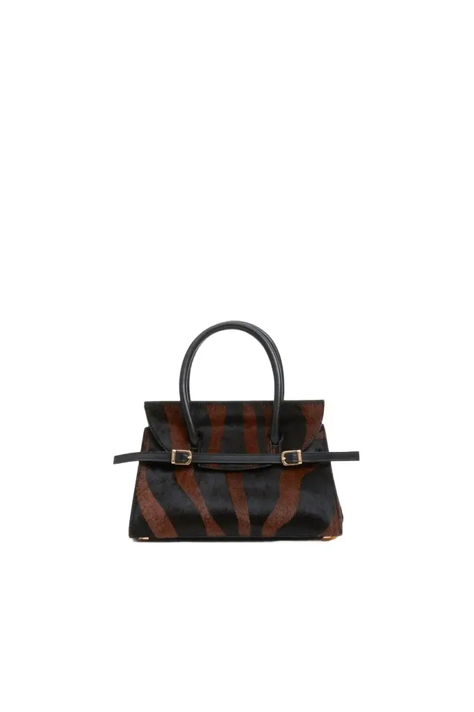 River Calf Hair Top Handle Bag River Calf Hair Top Handle Bag