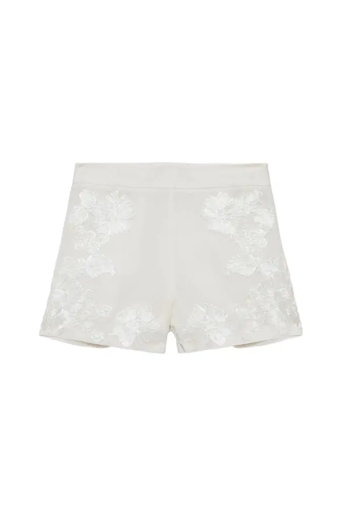 Simkhai Sammie Soutache Linen Short