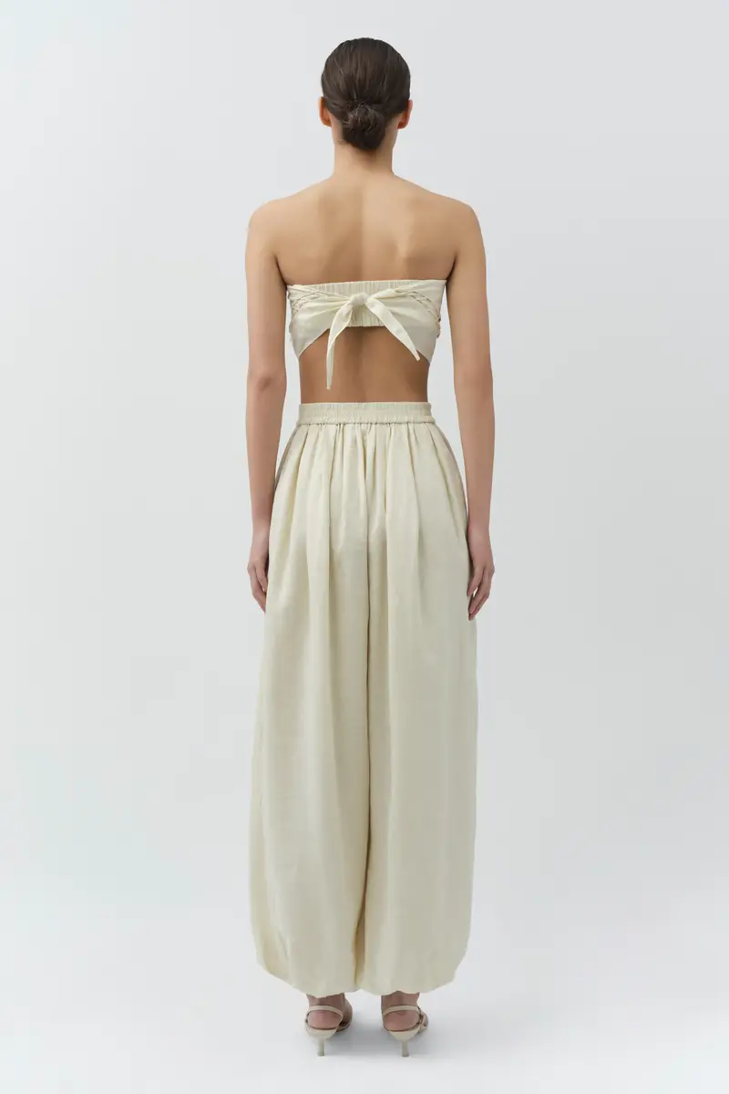 Simkhai Selah Linen Lace Balloon Pant | Thumbnail 5 Simkhai Selah Linen Lace Balloon Pant | Thumbnail 5