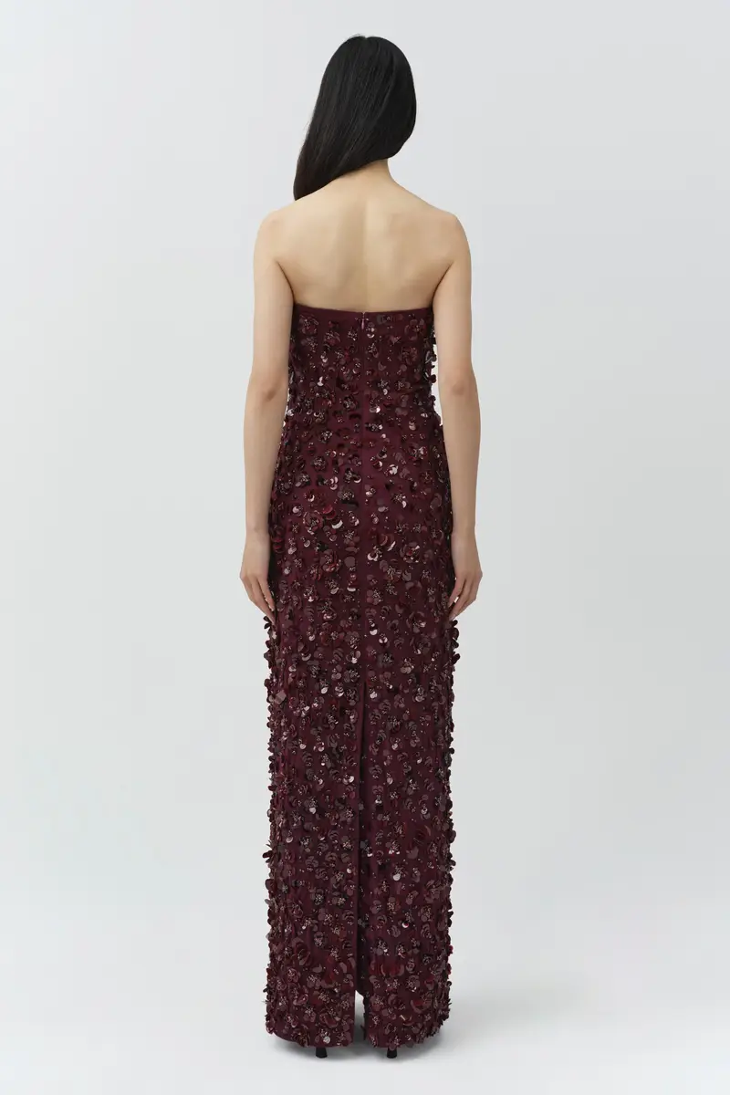Simkhai Serafina Strapless Embellished Gown | Thumbnail 5 Simkhai Serafina Strapless Embellished Gown | Thumbnail 5